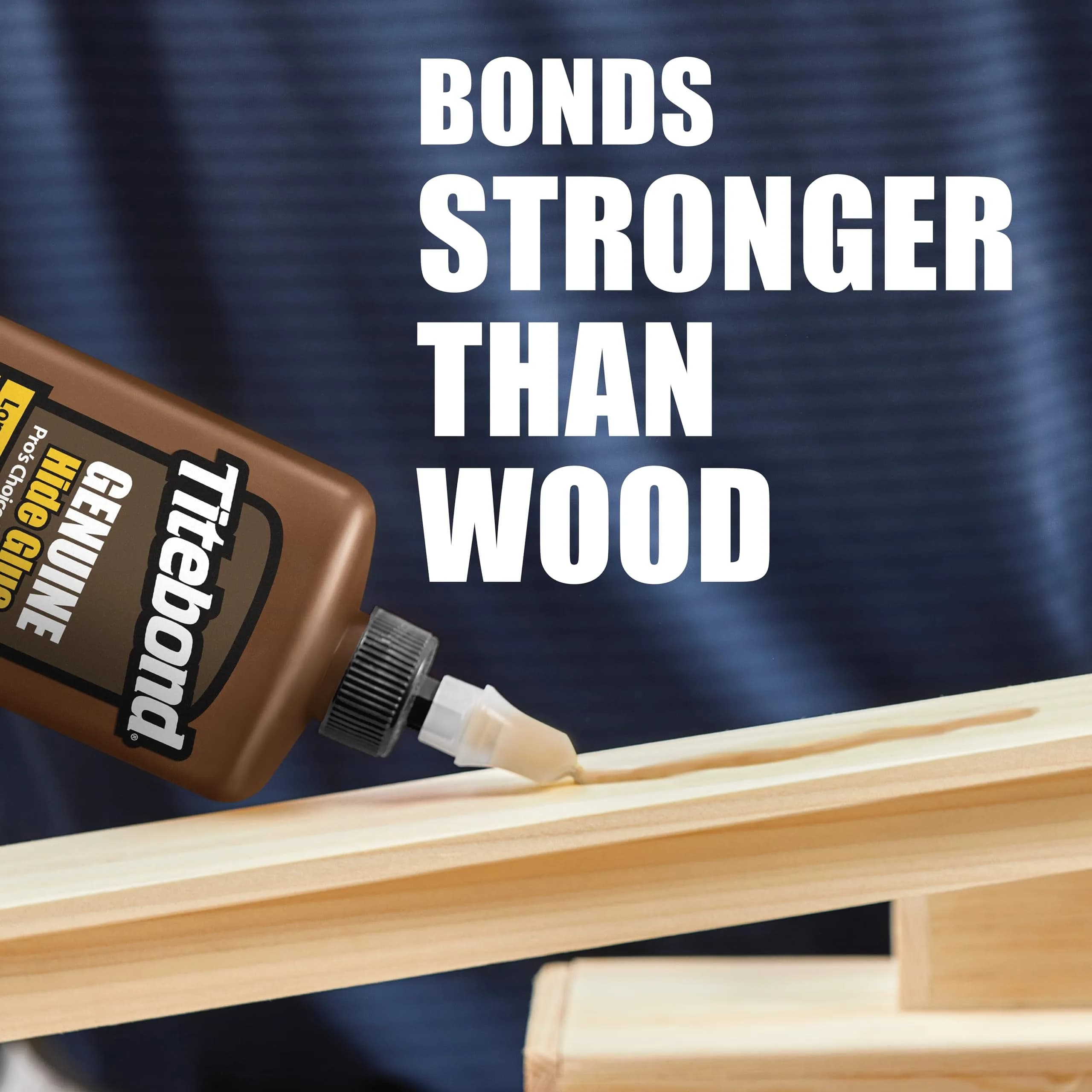 Titebond Genuine Hide Glue, 4 fl oz (118 ml) | Amber Liquid for Woodworking - view 2
