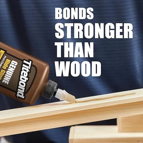 Titebond Genuine Hide Glue, 4 fl oz (118 ml) | Amber Liquid for Woodworking thumbnail 2