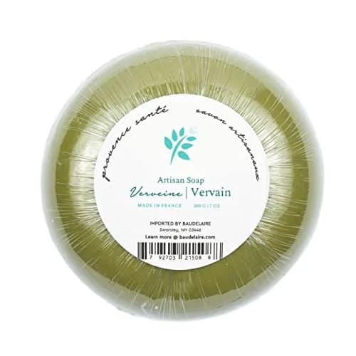Provence Sante Luxury French Bath Bar Moisturizing Shea Butter Vervain Fragrance 198g (7 oz) | Triple-Milled for Soft Skin thumbnail 1