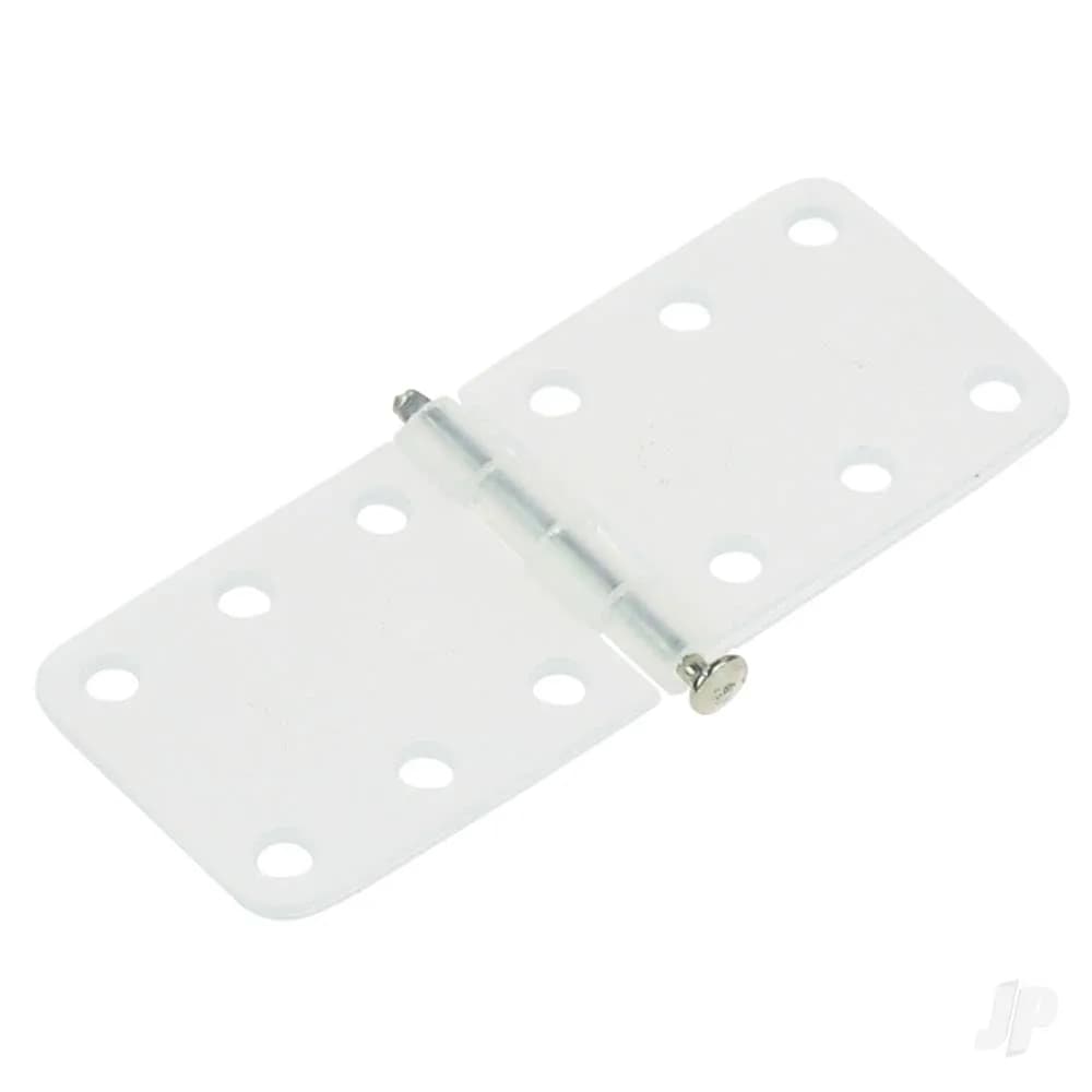 DU-BRO Standard Size Nylon Hinge | Precision Molded, 5/8" x 1-1/8", 15-Pack for Model Airplanes