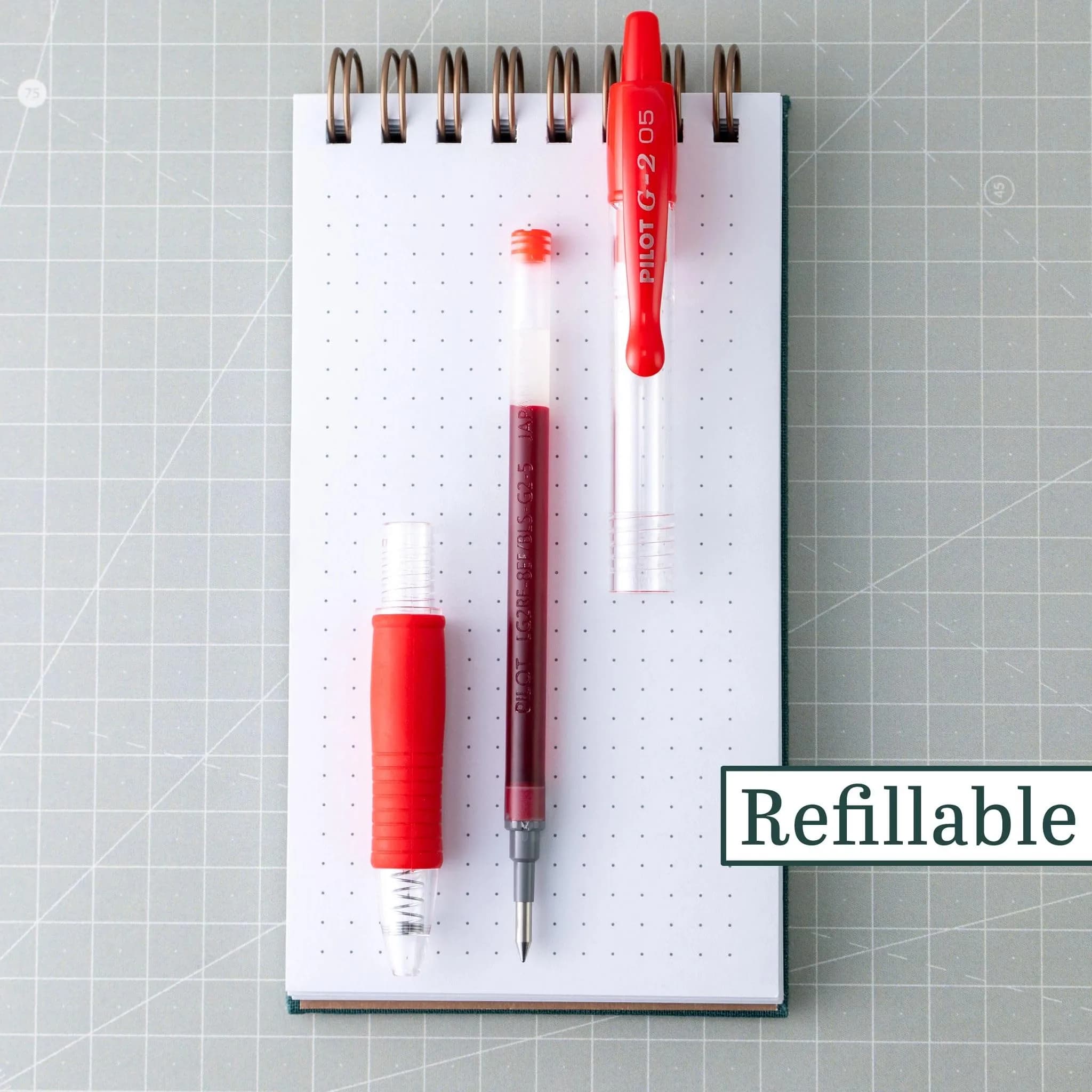 Pilot G2 Premium Retractable Gel Pens, Extra Fine Point, 0.5mm Red Ink, 12-Pack | Smooth Writing Instrument - view 4