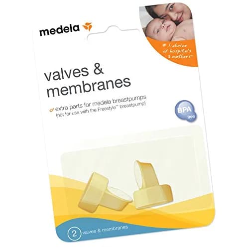 Medela Authentic Replacement Valves and Membranes for Pump in Style, Swing, Symphony, Sonata | 2 Count (Pack of 1) thumbnail 2