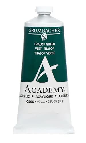 Grumbacher Academy Acrylic Paint, Gloss, 90ml (3 Fl Oz) | ASTM Lightfastness 1 thumbnail 1