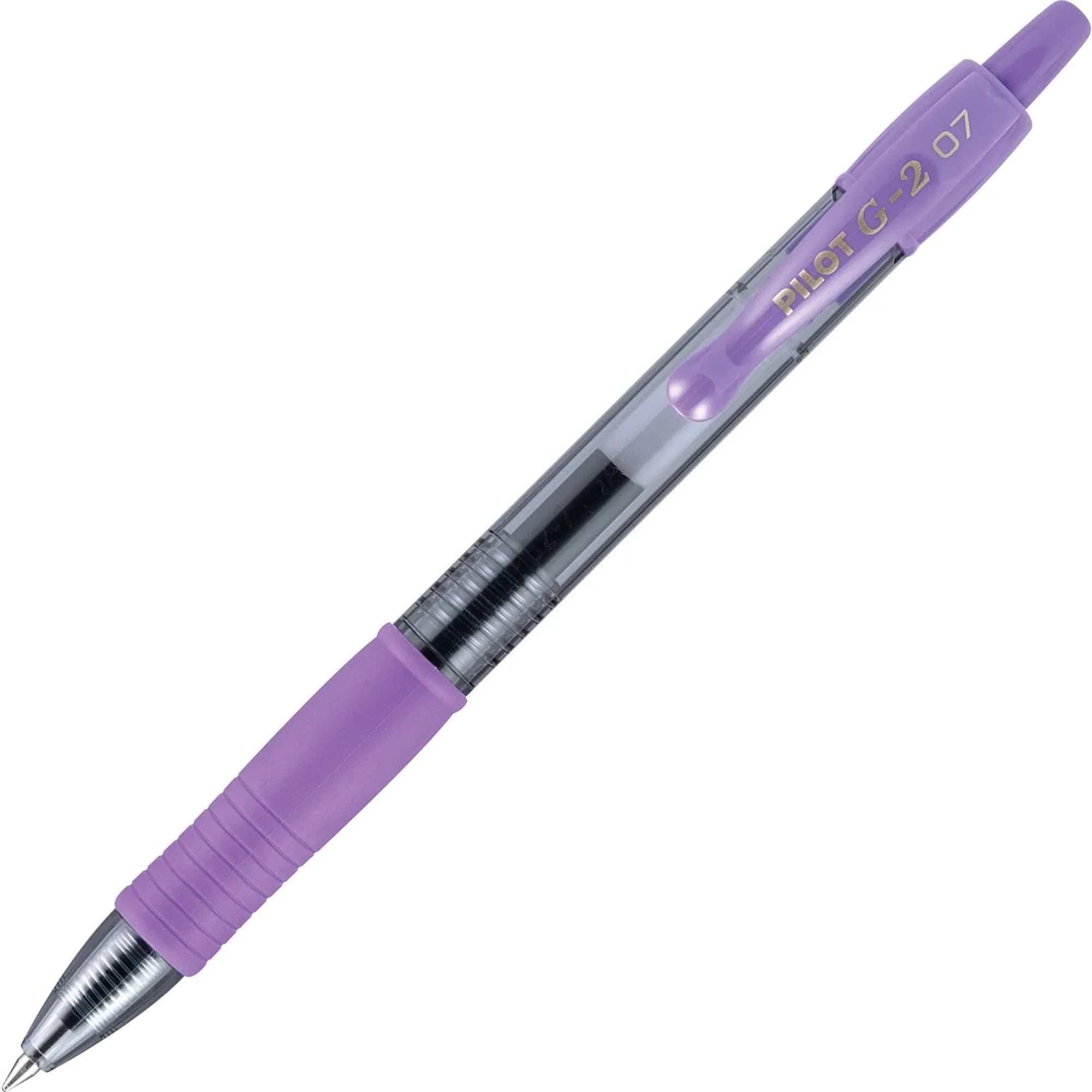 Pilot G2 Premium Gel Roller Pens, Fine Point 0.7mm, Iris Purple Ink, Pack of 12 | Smooth Writing for Students & Office - view 4