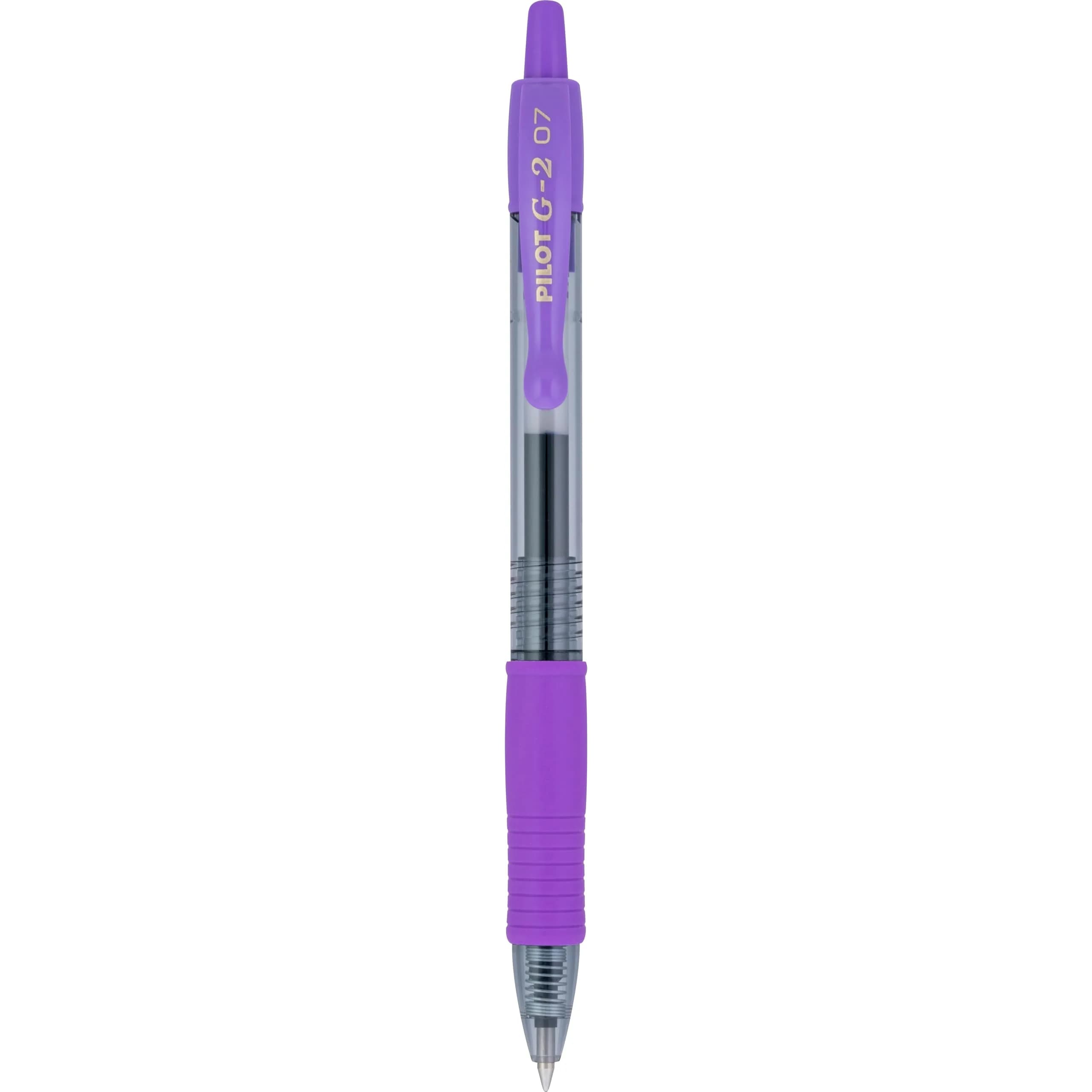 Pilot G2 Premium Gel Roller Pens, Fine Point 0.7 mm, Purple Ink, Pack of 12 | Smooth Ink Flow Writing Instrument - view 5