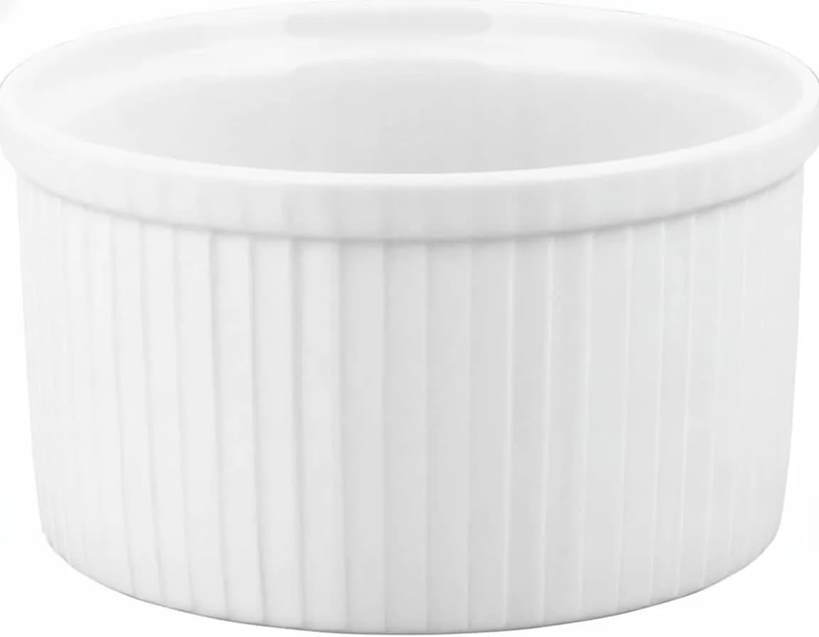 Pillivuyt Porcelain Soufflé Dish 6-Cup | Classic French Bakeware for Oven & Table