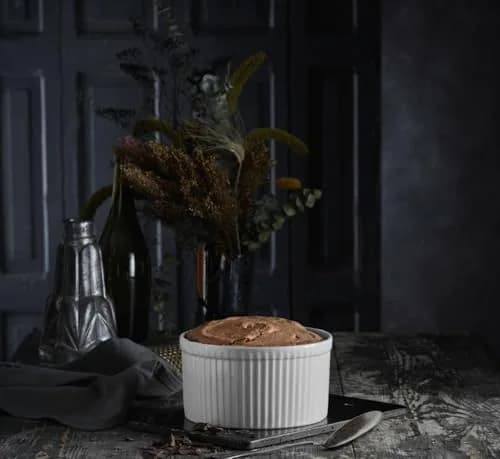 Pillivuyt Porcelain Soufflé Dish 6-Cup | Classic French Bakeware for Oven & Table thumbnail 2