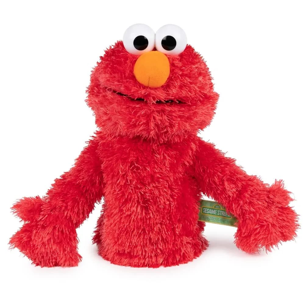GUND Sesame Street Elmo 11-Inch Plush Hand Puppet | Soft, Huggable, Ages 1+ - main product image