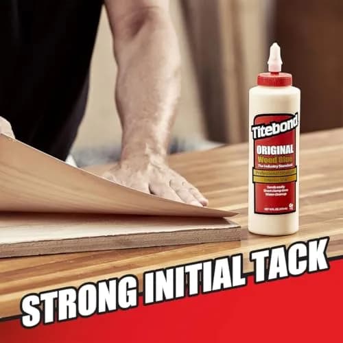 Titebond Original Wood Glue 4 fl oz (115 ml) | Industry Standard for Woodworking & Furniture Repair thumbnail 2