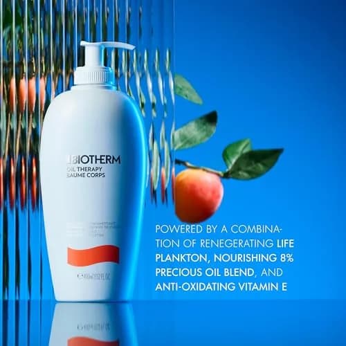 Biotherm Oil Therapy Body Milk for Normal to Dry Skin 13.5 Fl Oz | Nourishing Lotion with Apricot Kernel Extract thumbnail 6