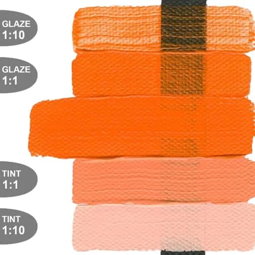 GOLDEN Heavy Body Acrylic Paint Cadmium Orange 59ml (2 fl. oz.) | ASTM Lightfastness I Opaque thumbnail 4