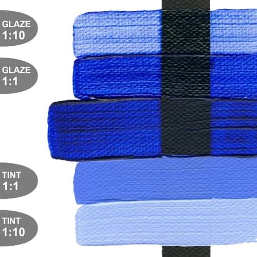 GOLDEN Heavy Body Acrylics, Ultramarine Blue, 2 fl. oz. Tube | Thick, Water & UV Resistant Artist Paint thumbnail 4