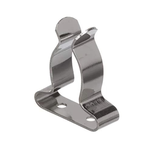Seachoice Spring Clamps, Pack of 2, Polished Stainless Steel, 5/8-1.25 In. | Securely Holds Boat Hooks, Hoses, and Gaffs thumbnail 3