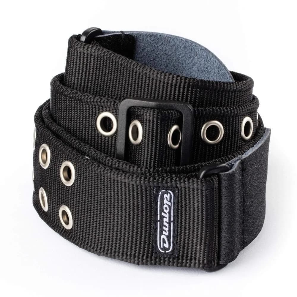 Jim Dunlop D3819BK Black Grommet Strap | Adjustable 38"-65" (96.5-165cm) Heavy Duty Guitar Strap - main product image