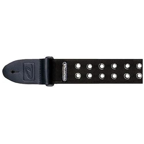 Jim Dunlop D3819BK Black Grommet Strap | Adjustable 38"-65" (96.5-165cm) Heavy Duty Guitar Strap thumbnail 2
