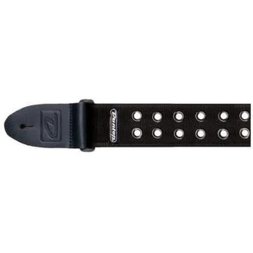 Jim Dunlop D3819BK Black Grommet Strap | Adjustable 38"-65" (96.5-165cm) Heavy Duty Guitar Strap thumbnail 3