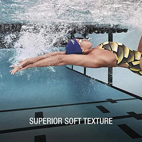 Speedo Unisex-Adult Silicone Swim Cap Dark Teal | Protects Hair from Chlorine thumbnail 4