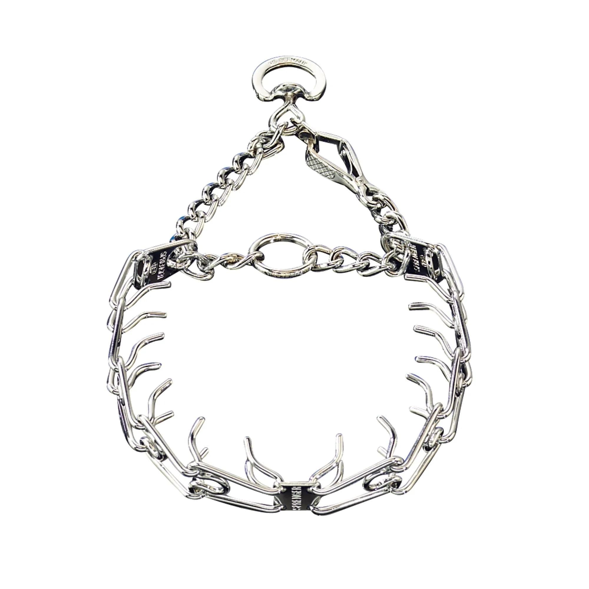 Herm Sprenger 2.25mm Chrome Plated Steel Dog Training Prong Collar, 16-Inch, Small - view 2