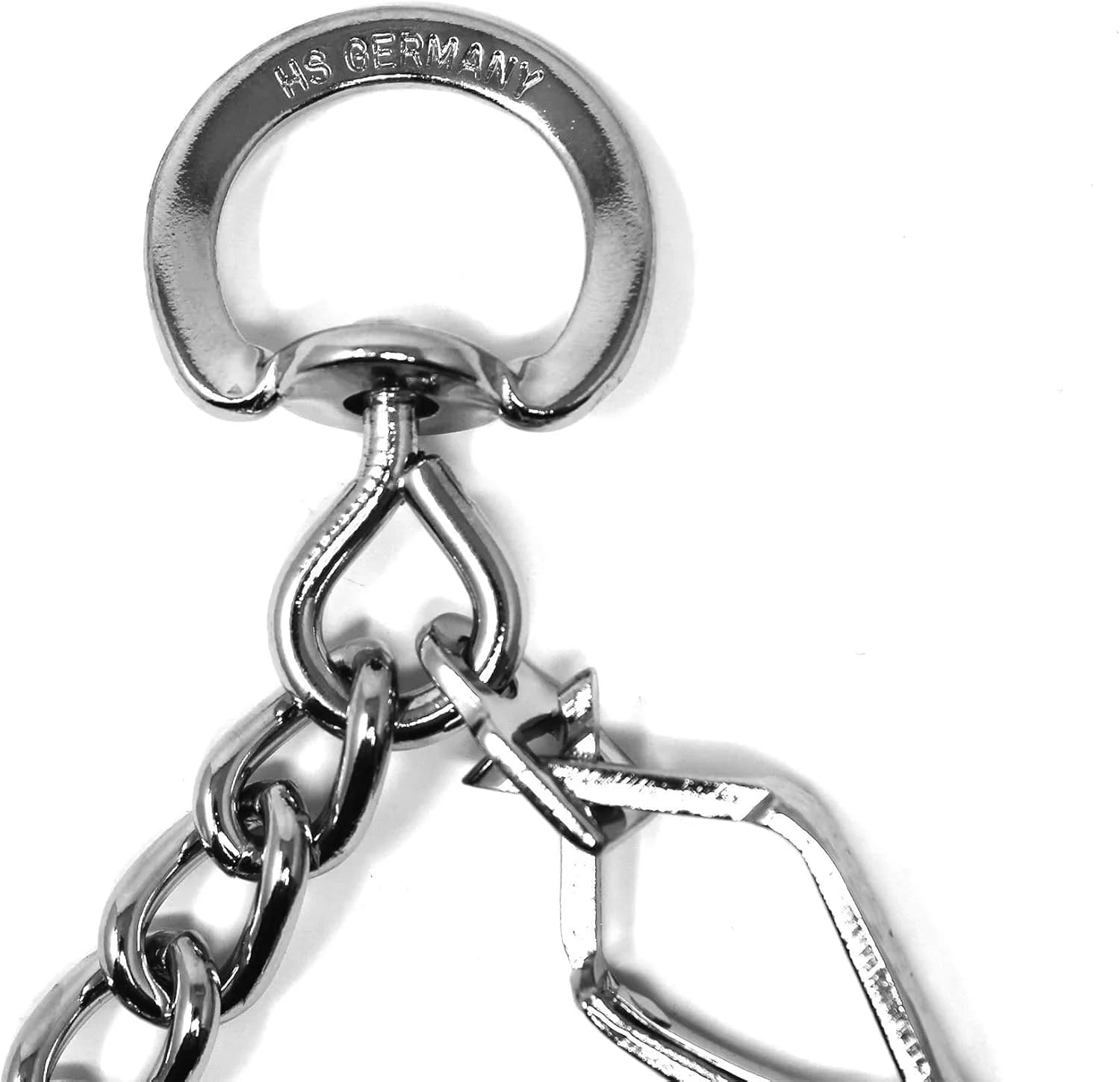 Herm Sprenger Chrome Plated Steel Training Prong Collar with Quick Release Snap for Dogs, 58cm (23in) x 3.2mm, Neck Size Up to 19 Inches - view 6