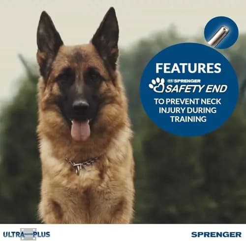 Herm Sprenger Chrome Plated Steel Training Prong Collar with Quick Release Snap for Dogs, 58cm (23in) x 3.2mm, Neck Size Up to 19 Inches thumbnail 7