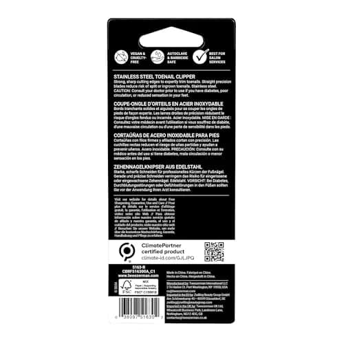 Tweezerman Toenail Clipper Stainless Steel | Precise, Durable & Easy to Clean thumbnail 4