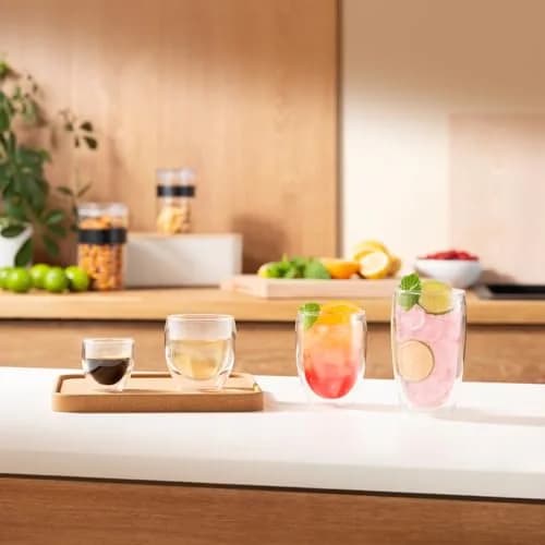 Bodum PAVINA Double Walled Thermo Glasses 0.35 L | Insulated, 12 oz Pair thumbnail 4