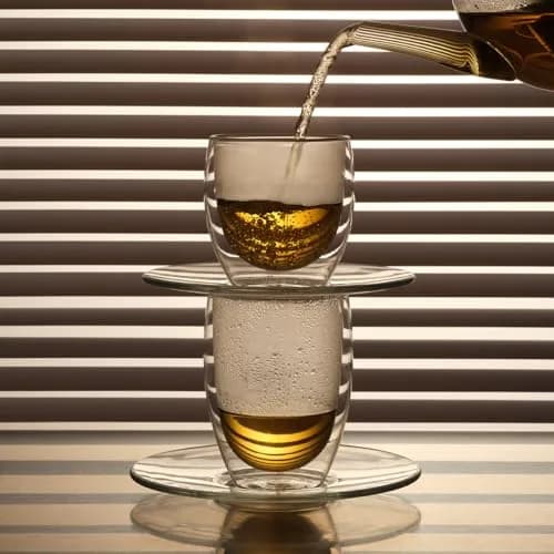 Bodum PAVINA Double Walled Thermo Glasses 0.35 L | Insulated, 12 oz Pair thumbnail 3