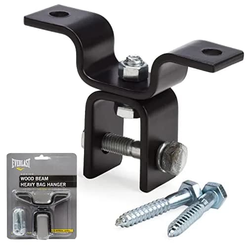 Everlast Wood Beam Holder | Heavy Bag Hanger for Boxing & MMA | Black | One Size thumbnail 1