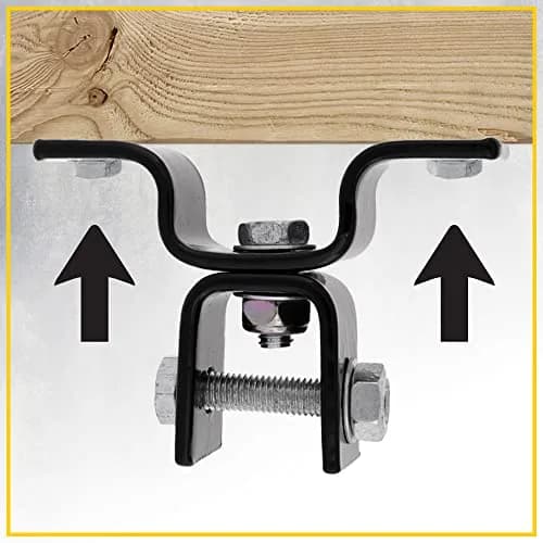 Everlast Wood Beam Holder | Heavy Bag Hanger for Boxing & MMA | Black | One Size thumbnail 5