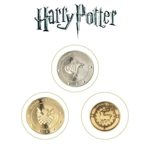 The Noble Collection Gringotts Bank Coin Collection | Harry Potter Replica Coins thumbnail 4