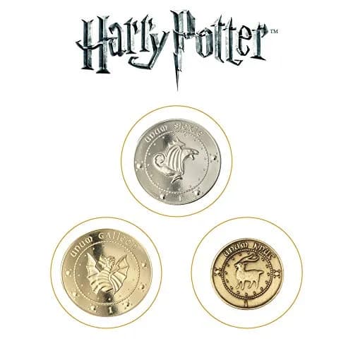 The Noble Collection Gringotts Bank Coin Collection | Harry Potter Replica Coins thumbnail 5