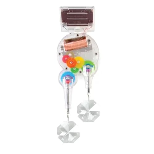 Kikkerland Solar Powered Rainbow Maker Prism Suncatcher 7 inches (17.78 cm) | Refracts Sunlight into Rainbows thumbnail 1