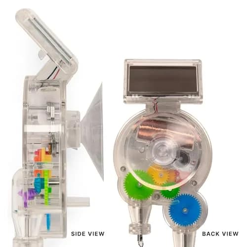 Kikkerland Solar Powered Rainbow Maker Prism Suncatcher 7 inches (17.78 cm) | Refracts Sunlight into Rainbows thumbnail 7