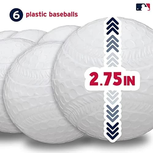 Franklin Sports MLB Pitching Machine with 6 Aero-Strike Balls | Adjustable Height & Angle thumbnail 3