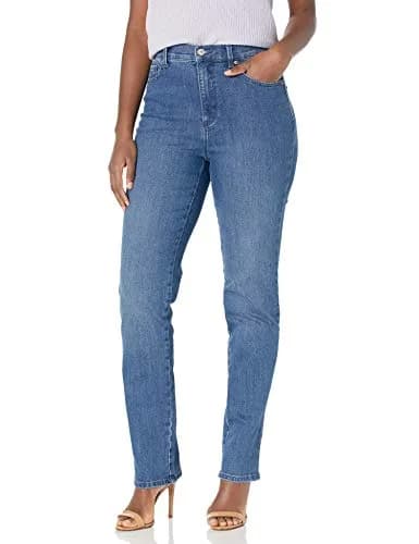 Gloria Vanderbilt Amanda High Rise Tapered Jeans 6 Short | Classic Fit & Versatile Style thumbnail 1