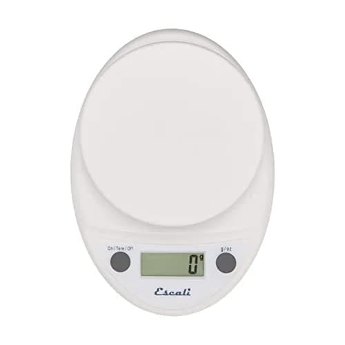 Escali Primo Digital Kitchen Scale White | Precise Weight Measuring & Portion Control (5kg/11lb) thumbnail 6