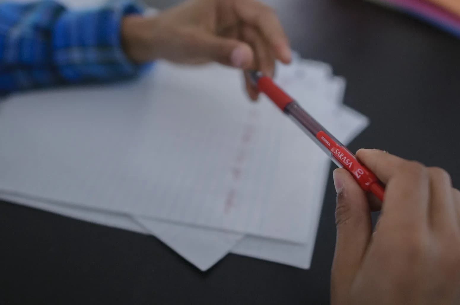 Zebra Pen SARASA Retractable Gel Refill, Red Ink, 0.7mm, 2-Pack | Smooth Ink Flow for Students & Office - view 3