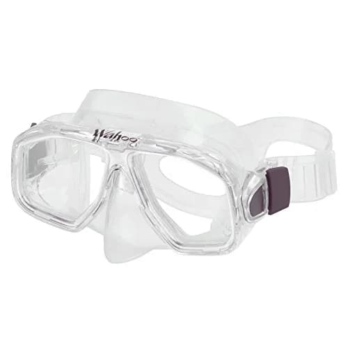 AKONA Wahoo Jr Snorkeling Mask with Silicone Skirt and Tempered Glass | Youth Size, Clear thumbnail 1