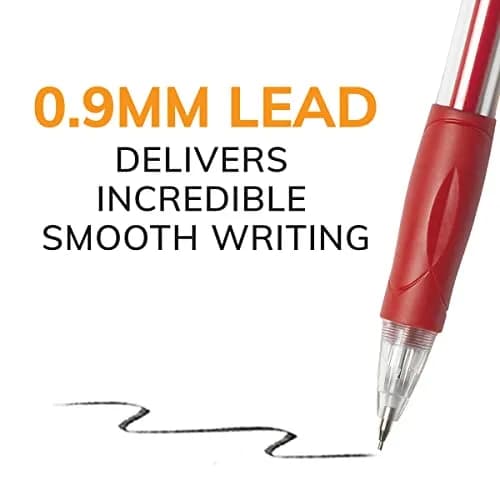BIC Velocity Strong Lead Mechanical Pencils, 0.9mm Thick Point, 12-Count Pack | Bold Writing for Students & Heavy Writers thumbnail 2