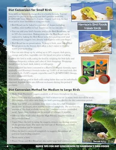 Harrison's Bird Foods Adult Lifetime Fine Certified Organic Non-GMO Formula Bird Food 454g (1lb) | Year-Round Maintenance Nutrition thumbnail 5