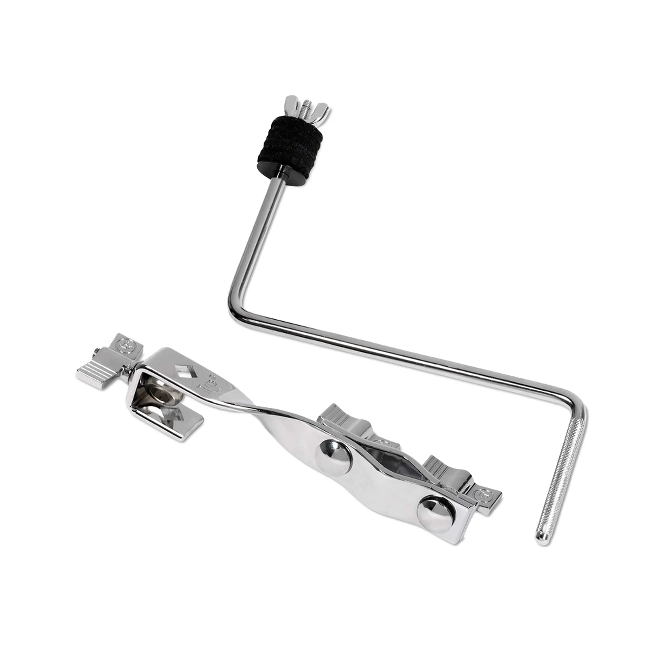 Latin Percussion LP236A Mount-All Cymbal Bracket | Chrome Steel, Thailand Origin, 2 lbs