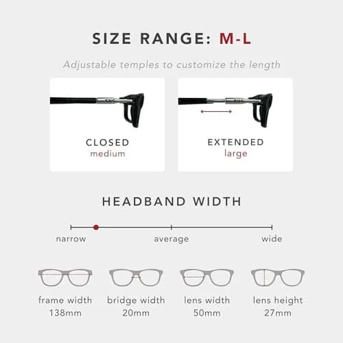 Clic Magnetic Reading Glasses Original Long M-L Tortoise 203mm (8 inches) | Front Connect Design thumbnail 7