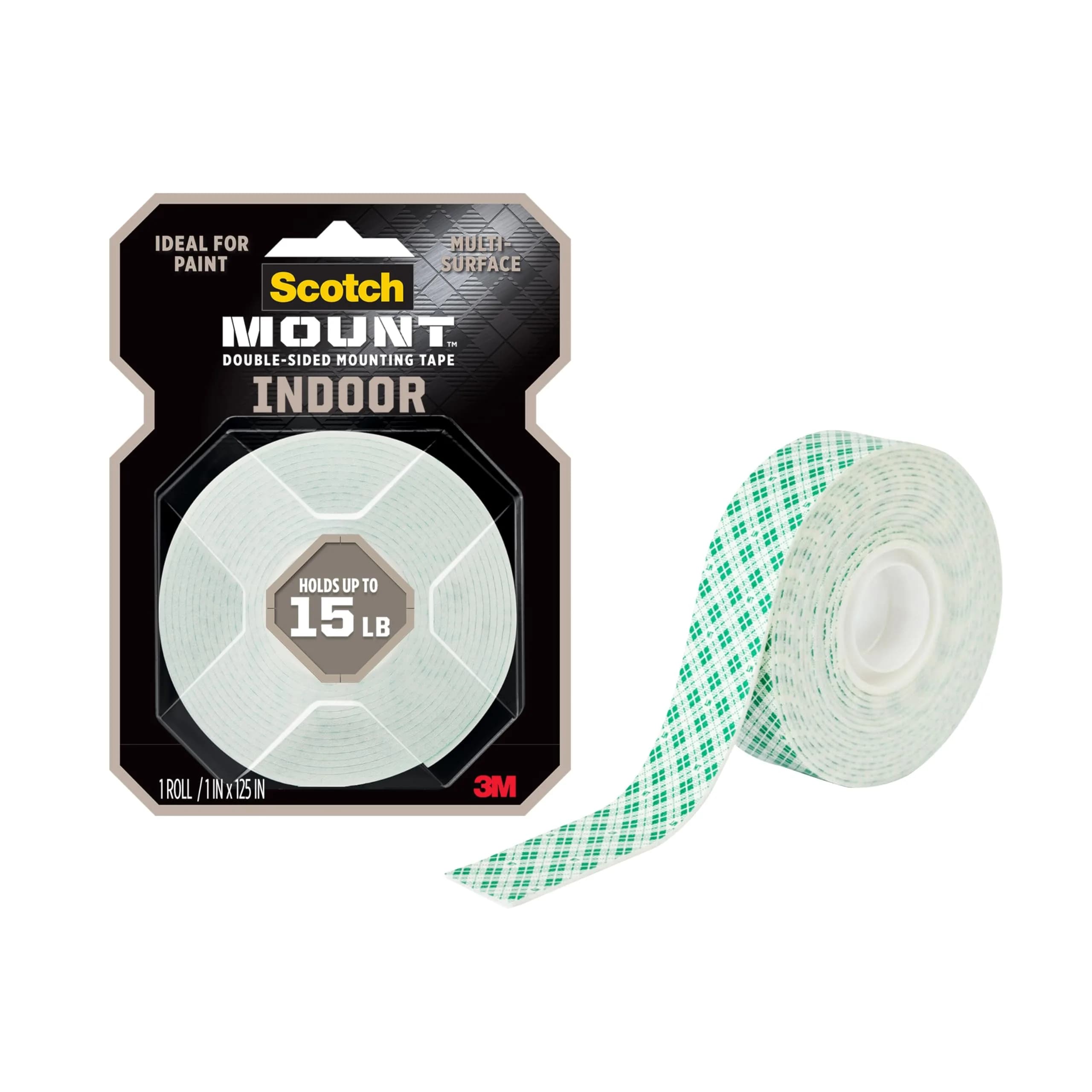Scotch-Mount White Heavy Duty Double-Sided Mounting Tape Value Pack - Ideal for Indoor Projects | Scotch-Mount Adhesive Tapes - main product image