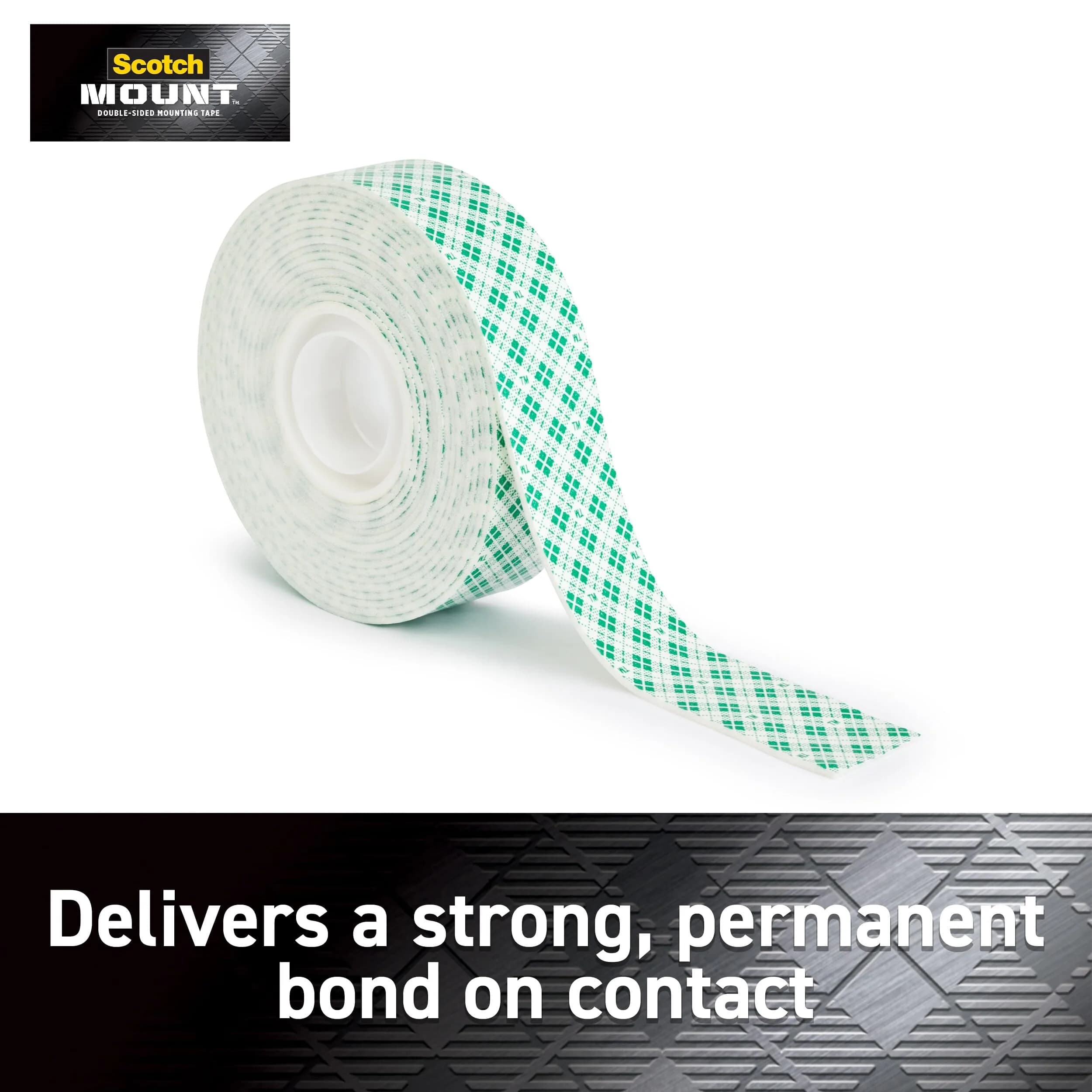 Scotch-Mount White Heavy Duty Double-Sided Mounting Tape Value Pack - Ideal for Indoor Projects | Scotch-Mount Adhesive Tapes - view 2
