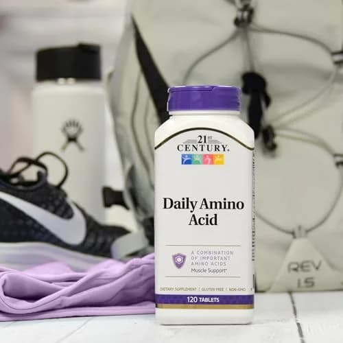 21st Century Daily Amino Acid Tablets 120 Count | Supports Muscle Recovery & Wellness thumbnail 2