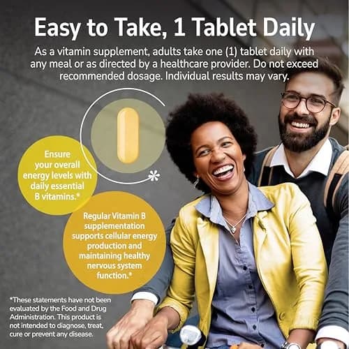 21st Century B-100 Complex Prolonged Release Tablets, Energy, 60 Count | Supports Energy & Nervous System thumbnail 5