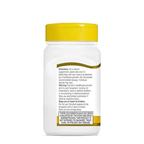 21st Century B-100 Complex Prolonged Release Tablets, Energy, 60 Count | Supports Energy & Nervous System thumbnail 8