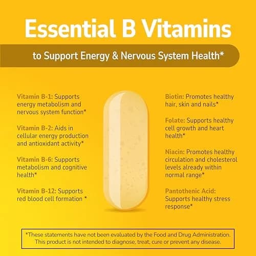 21st Century B-100 Complex Prolonged Release Tablets, Energy, 60 Count | Supports Energy & Nervous System thumbnail 2