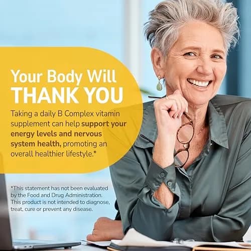 21st Century B-100 Complex Prolonged Release Tablets, Energy, 60 Count | Supports Energy & Nervous System thumbnail 3