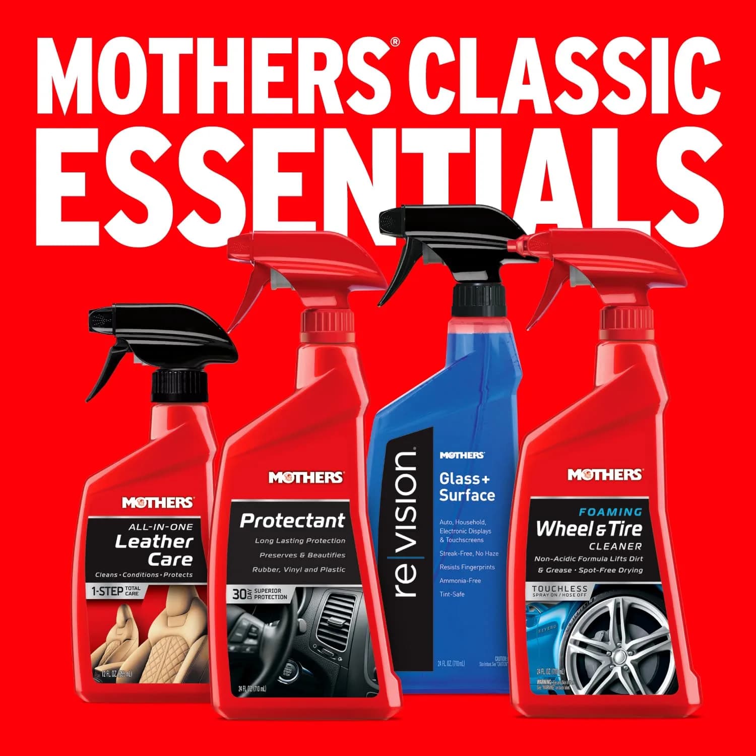 Mothers Protectant 24 Fl Oz (710ml) | Long-Lasting UV Protection for Rubber, Vinyl & Plastic - view 7